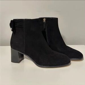 Brand new Kate Spade New York Marla Suede Ankle Booties With Bow sz 7